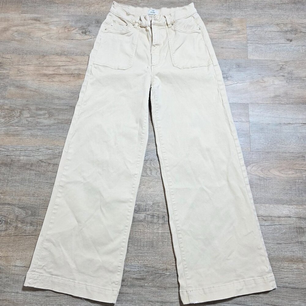 DL1961 Hepburn Wide-Leg High-Rise Ankle Jeans